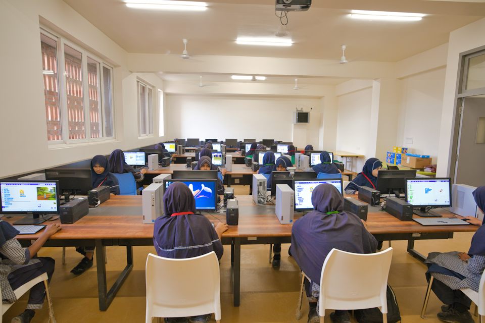 School computer laboratory